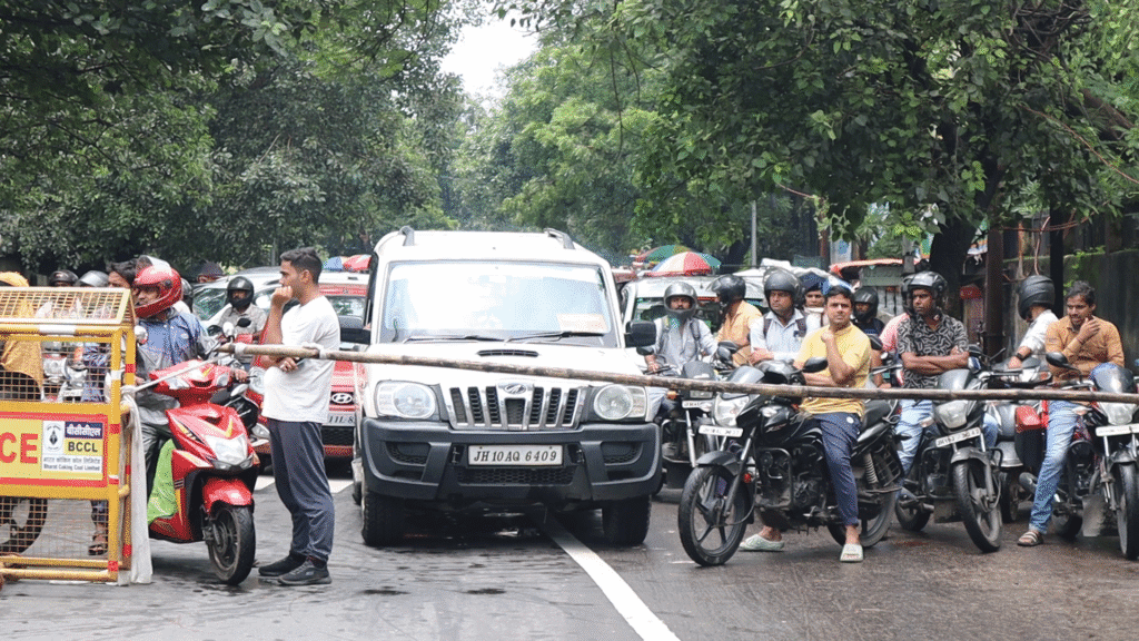 धनबाद में राष्ट्रपति आगमन के लिए  सुरक्षा व्यवस्था