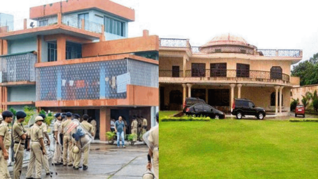 सिंह मेंशन (संजीव सिंह का आवास) और रघुकुल (स्व. नीरज सिंह का आवास) 