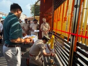 धनबाद पुलिस केंद्र को मिली नई पहचान, 20 फीट ऊंचे भव्य मुख्य द्वार का उद्घाटन